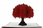 Preview: 3D Karte Baum rot